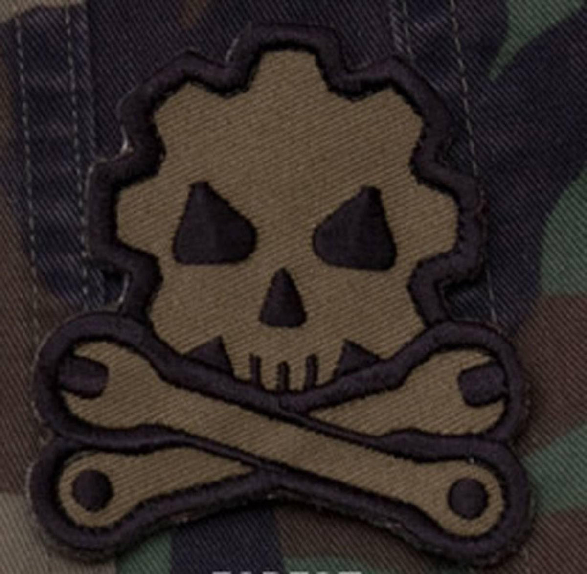 Trooper Skull Funny morale Patch 