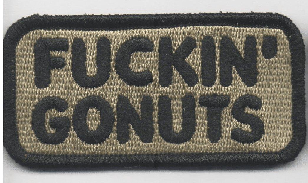 BuckUp Tactical Morale Patch Hook Fuckin Gonuts Patches 1.5x3