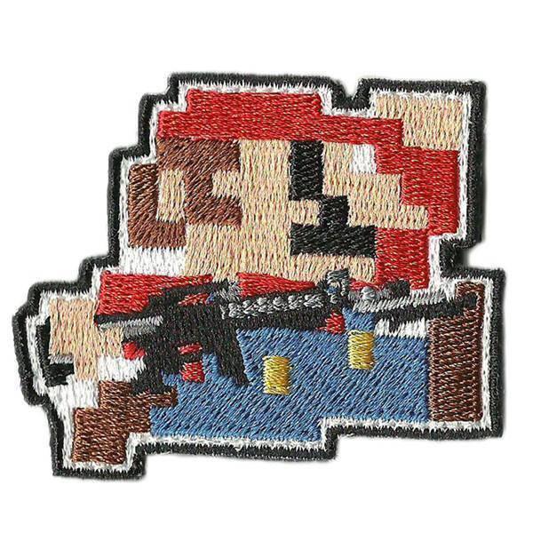  Super Mario Brothers Military Hook Loop Tactics Morale  Embroidered Patch