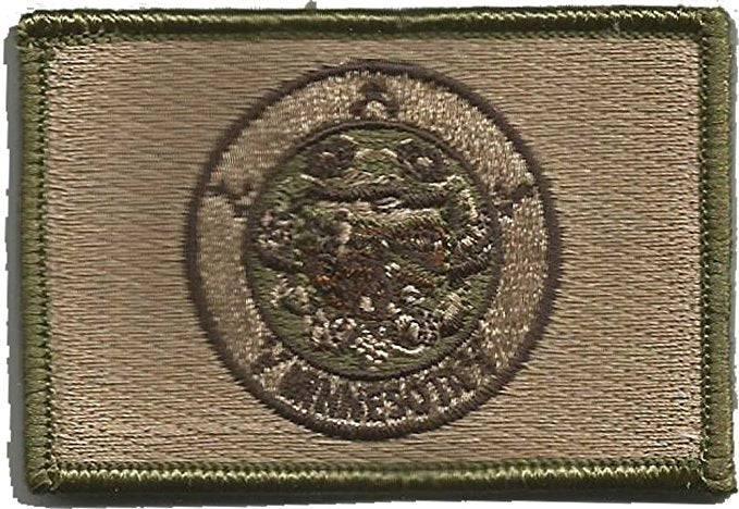 BuckUp Tactical Morale Patch Hook Vermont Montpielier State Patches 3x2