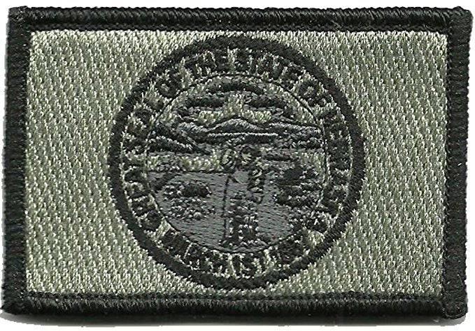 BuckUp Tactical Morale Patch Hook Nebraska Lincoln State Patches 3x2