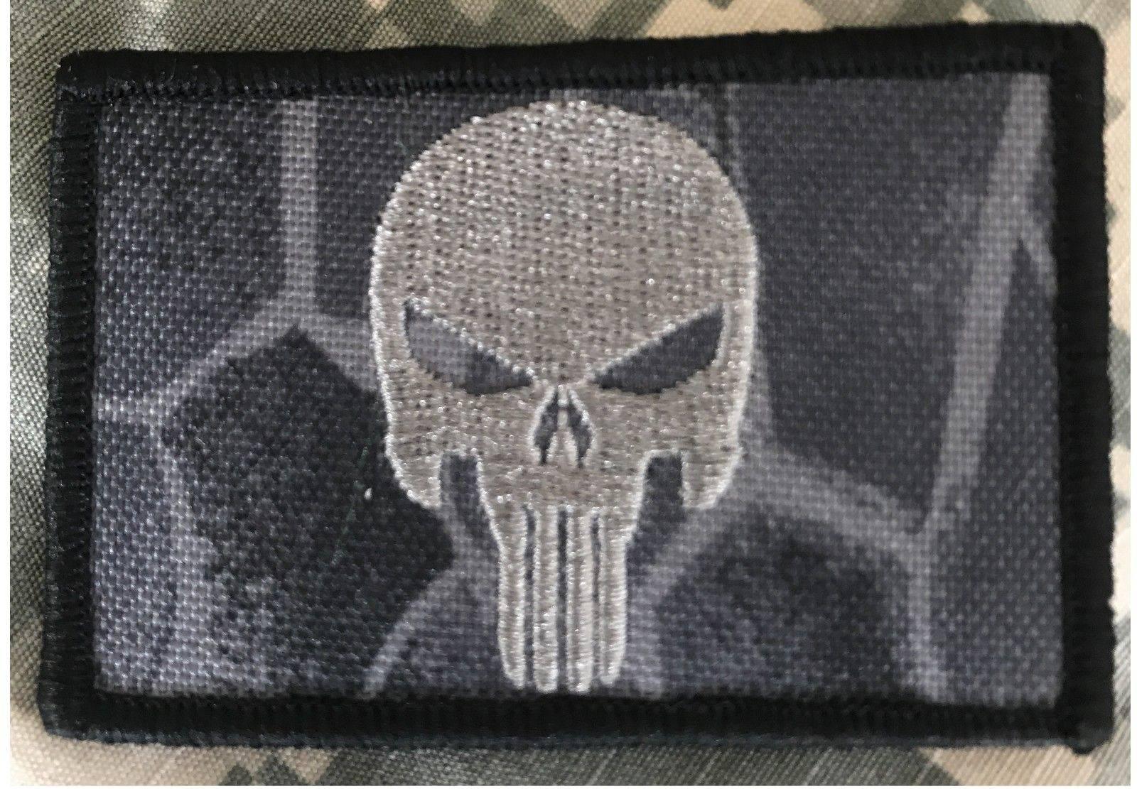 MORALE PATCH SMALL PUNISHER SKULL