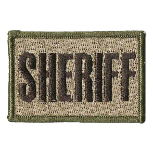 BuckUp Tactical Morale Patch Hook SHERIFF County PD Cop