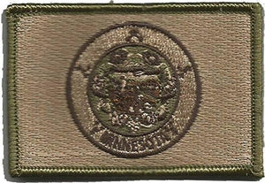 BuckUp Tactical Morale Patch Hook Minnesota St. Paul State Patches 3x2" - BuckUp Tactical