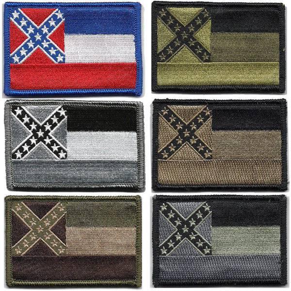 BuckUp Tactical Morale Patch Hook Mississippi Jackson State Patches 3x2