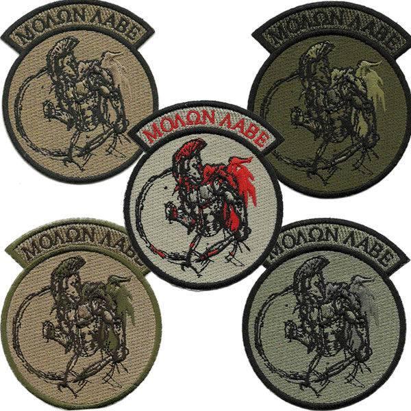 BuckUp Tactical Morale Patch Hook Molon Labe Rocker 3