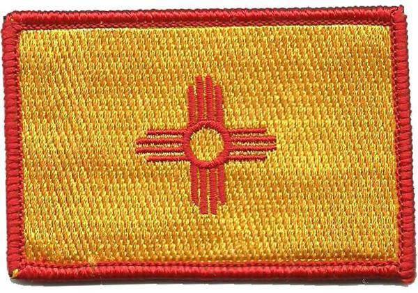 BuckUp Tactical Morale Patch Hook New Mexico Santa Fe State Patches 3x2