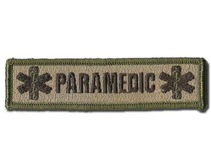 BuckUp Tactical Morale Patch Hook Paramedic EMT Patches 3x1" - BuckUp Tactical