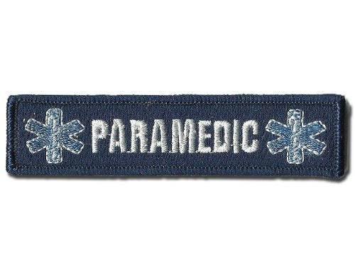 BuckUp Tactical Morale Patch Hook Paramedic EMT Patches 3x1