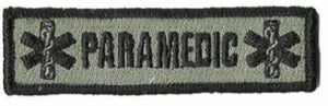 BuckUp Tactical Morale Patch Hook Paramedic EMT Patches 3x1" - BuckUp Tactical