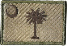 BuckUp Tactical Morale Patch Hook South Carolina Columbia State Patches 3x2" - BuckUp Tactical