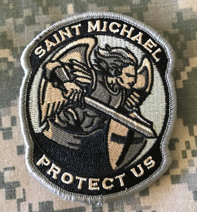 BuckUp Tactical Morale Patch Hook St Michael Saint Michael Patches 3