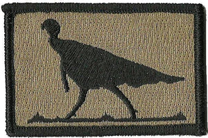 BuckUp Tactical Morale Patch Hook Turkey Wildlife Hunting Patches 3x2" - BuckUp Tactical