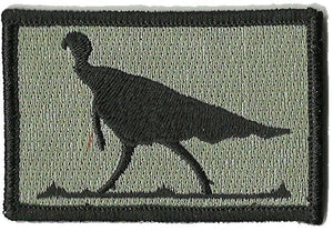 BuckUp Tactical Morale Patch Hook Turkey Wildlife Hunting Patches 3x2" - BuckUp Tactical