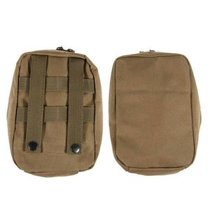 Waterproof Nylon Tactical Molle System Waist Bag Medical Military First Aid Nylon Sling Pouch 2017 Free Shipping - BuckUp Tactical