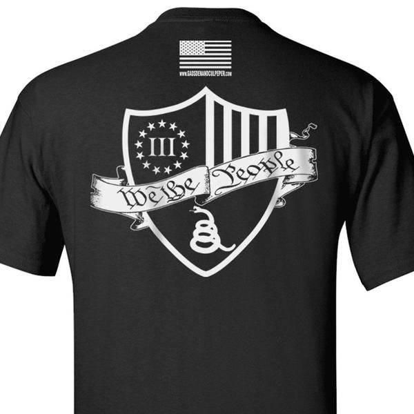 WE THE PEOPLE - BLACK T-SHiRT S M L XL 2XL 3XL 4XL 5XL - BuckUp Tactical